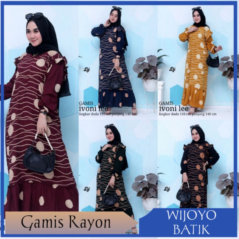 GAMIS RAYON GAMIS IVONI LEE GAMIS BUSUI GAMIS TERBARU 2021