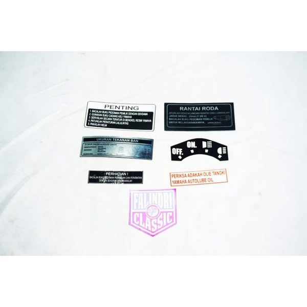 striping detail yamaha v75 sticker detail yamaha v75 Berkualitas