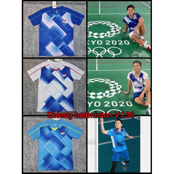 Jual Baju Olimpiade Tokyo Indonesia / Badminton Olimpiade Victor ...