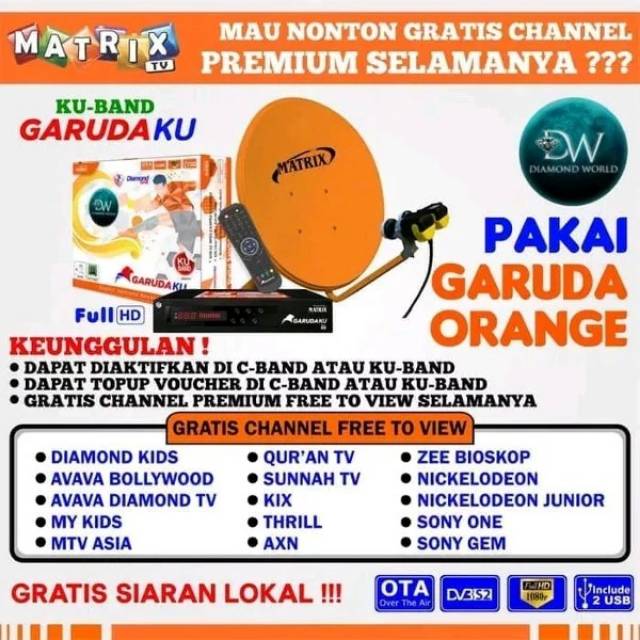 Matrix garuda orange kuband