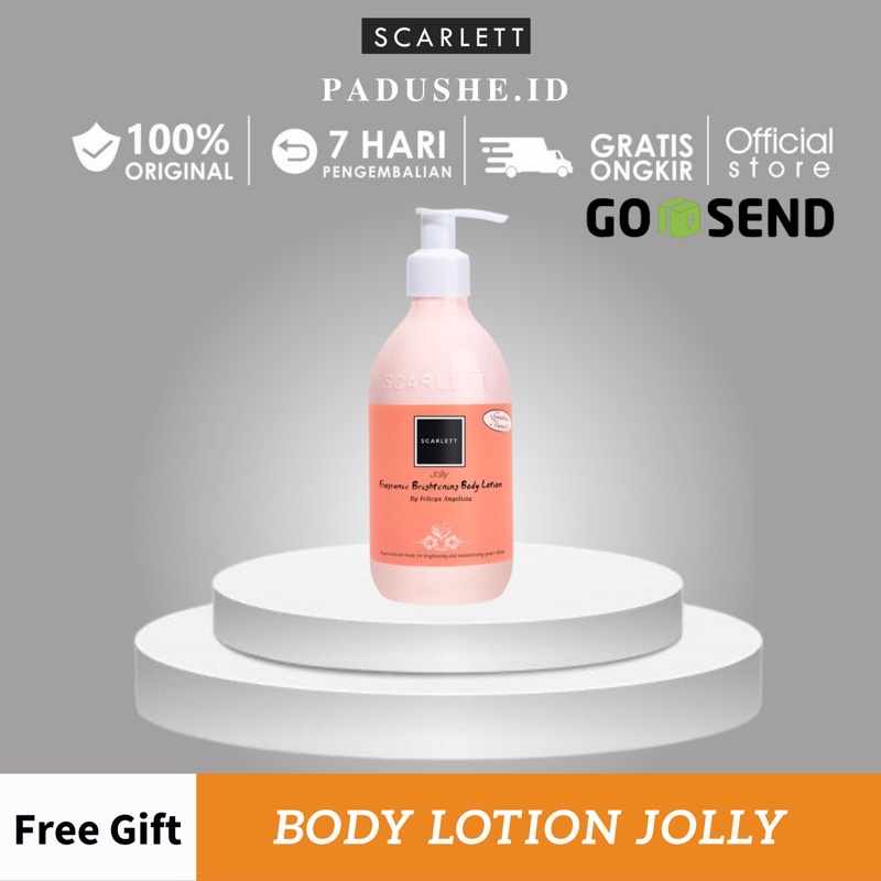 Jual ORIGINAL Scarlett Whitening Body Lotion Jolly Body lotion Jolly