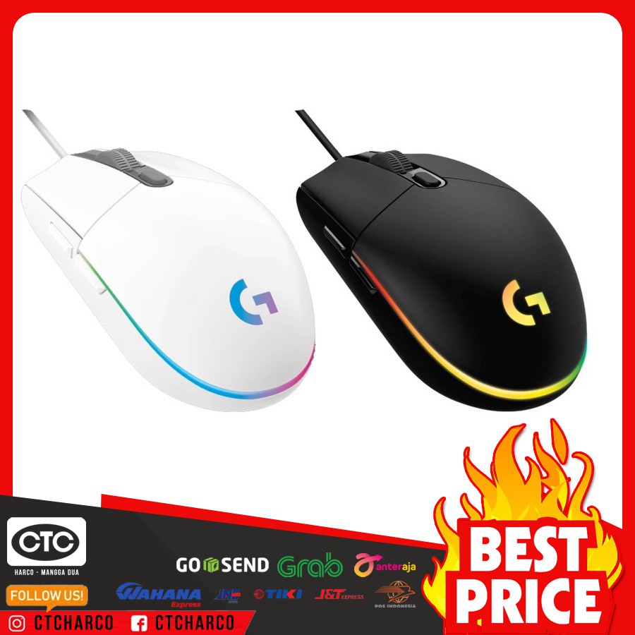 Mouse Gaming Logitech G102 V2 Lightsync RGB Logitech G 102 V 2 RGB