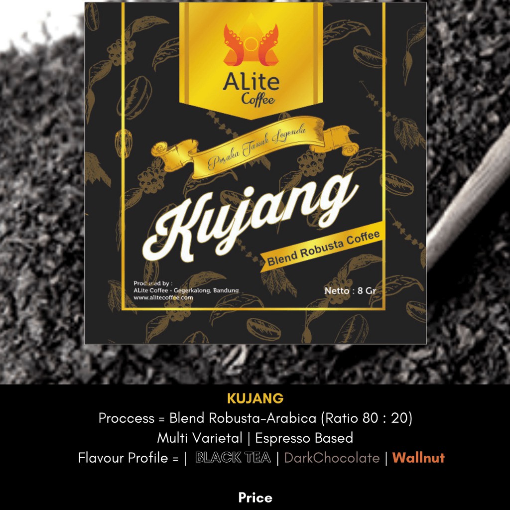 

Kopi Palasari Blend Robusta & Arabika 125 gram KUJANG | ALite Coffee
