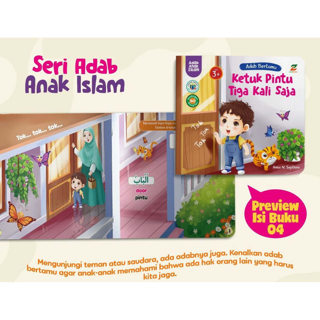 Seri Adab Anak Islam Buku Cerita  Shopee Indonesia