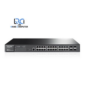 TP-Link TL-SG3428MP 28-Port Gigabit L2 Managed Switch with 24-Port PoE