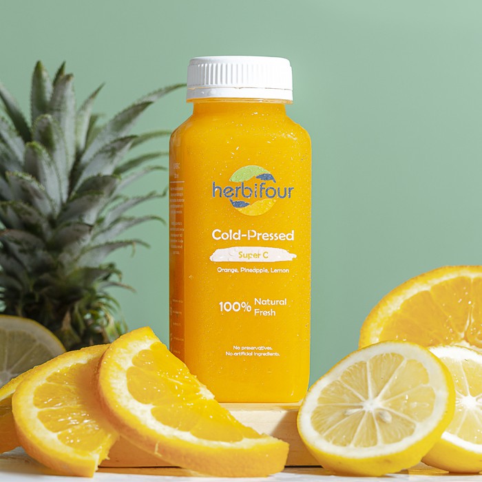 Jual Cold Pressed Juice Super C (Jeruk, Nanas, Lemon) | Shopee Indonesia