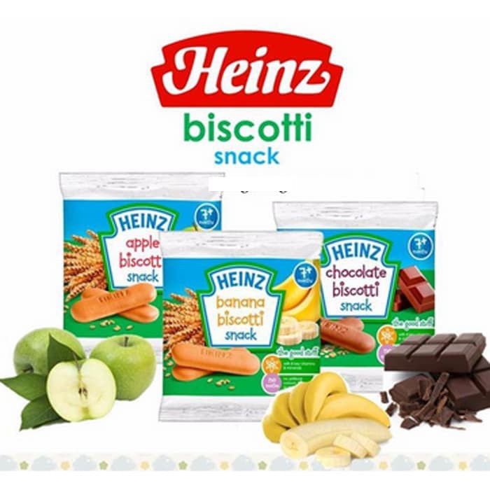 Heinz Biscotti 60g / Heinz Biskuit Bayi / BabyLexx