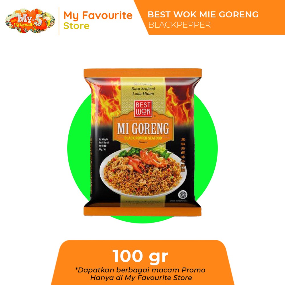 

BEST WOK MIE GORENG - BESWOK BLACKPEPPER - BESWOK MIE INSTAN GORENG