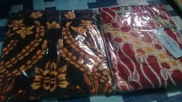 Baju Fashion Cewe Batik Couple Perempuan Kekinian Cewek Terbaru Wanita Pekalongan Modern Murah Aj5