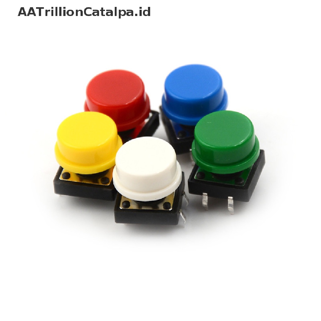 (Aatrillioncatalpa) 20pcs Tombol Switch B3F Tactile 12x12 X