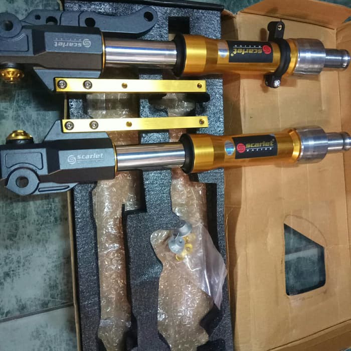 Barang Berkualitas Upside down depan set Nmax scarlet racing racing balap motor kencang