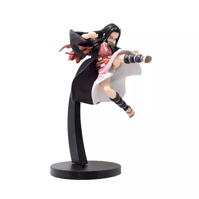 Figure Demon Slayer Kamado Nezuko Kimetsu No Yaiba/miniatur Pajangan demon slayer