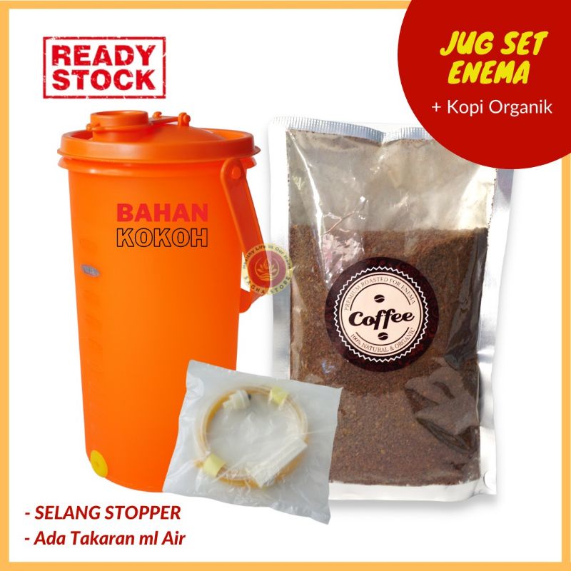 

Paket enema kopi / kopi enema / jug+kopi organik mijond 250gr