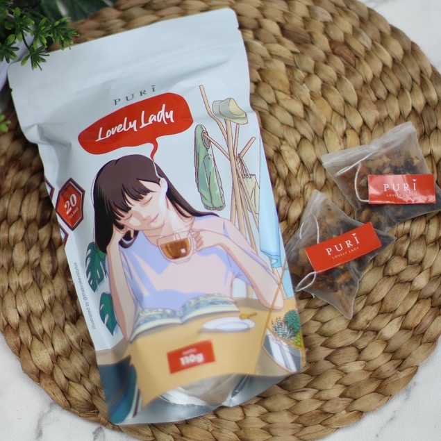 

Lovely Lady | Puri Tea Shop | Teh dalam kemasan [ 20 tea bags ]