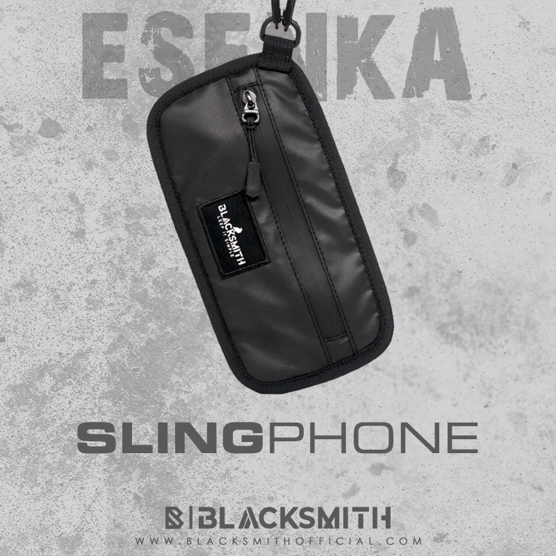 BlackSmith Esenka - Tas Hp Anti Air - Sling Phone Waterproof - Tas Hp Selempang - Dompet Hp