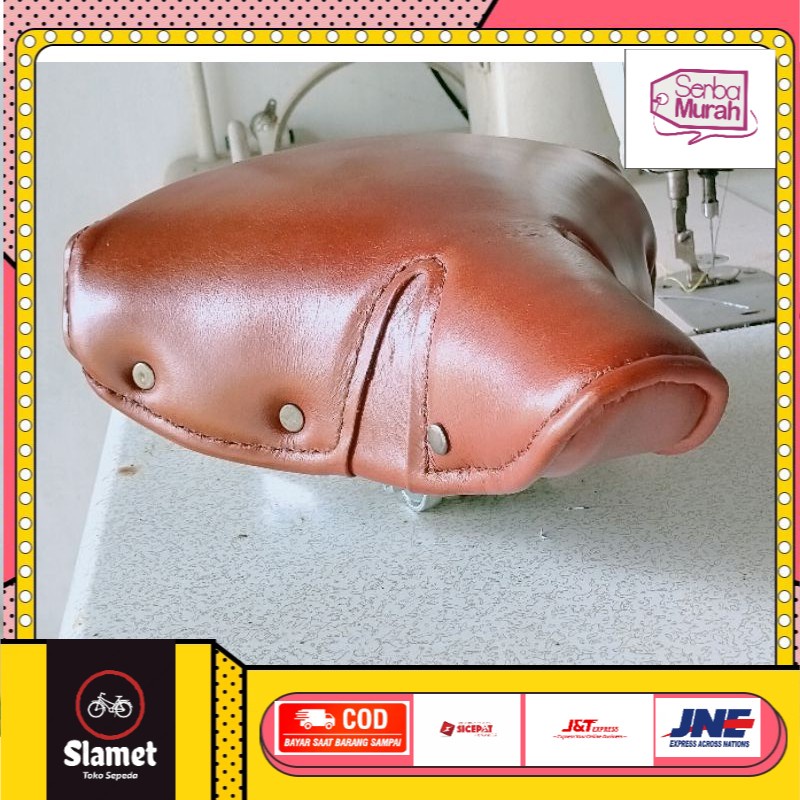 Jok Sadel Sepeda Onthel Vintage Terry Kecil Komplit dengan Rangka by GIERO (STK 001)