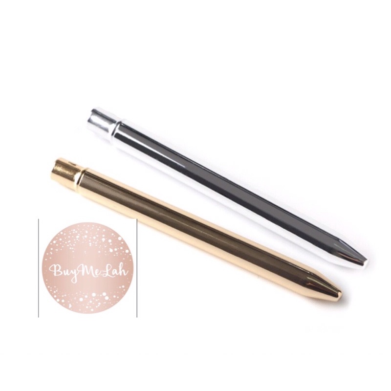 Lip Brush Gold Case/kuas lipstik