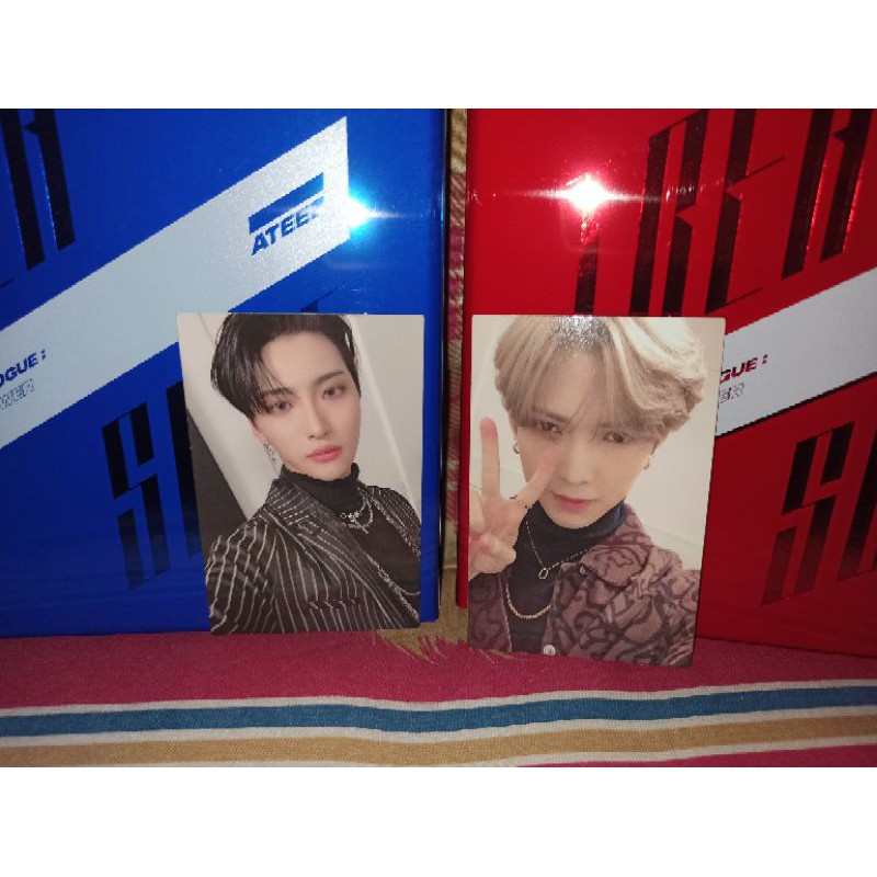 Photocard Seonghwa Yeosang ATEEZ Album Action to Answer