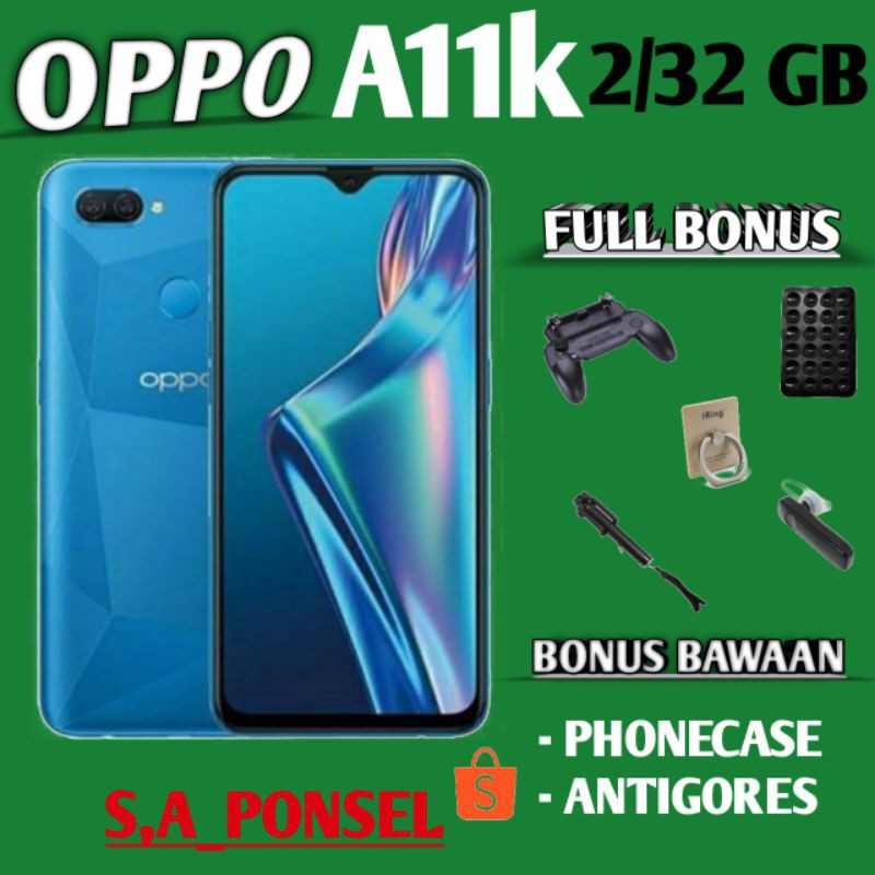 OPPO A11K RAM 2/32 GB GARANSI RESMI OPPO