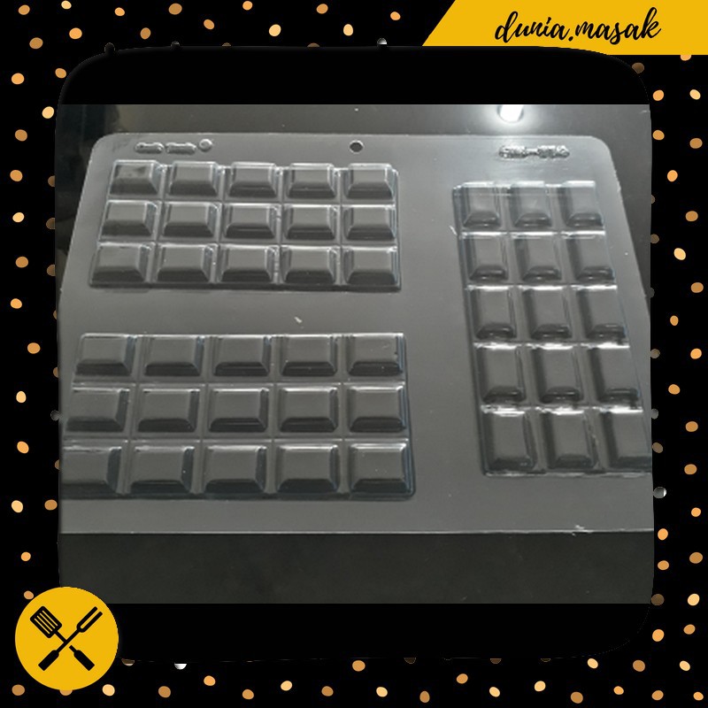 Cetakan Coklat Cokelat Bar Cetakan Fondant Cetakan Coklat Cokelat Kotak Delfi Unik Murah Berkualitas