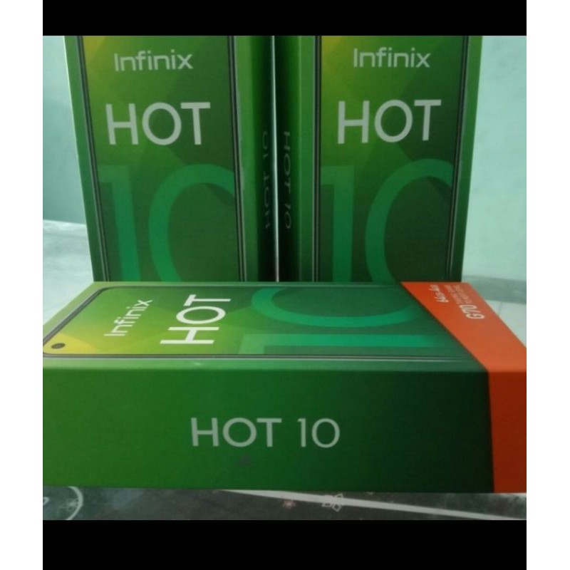 Infinix Hot 10 play 4/64gb Garansi resmi