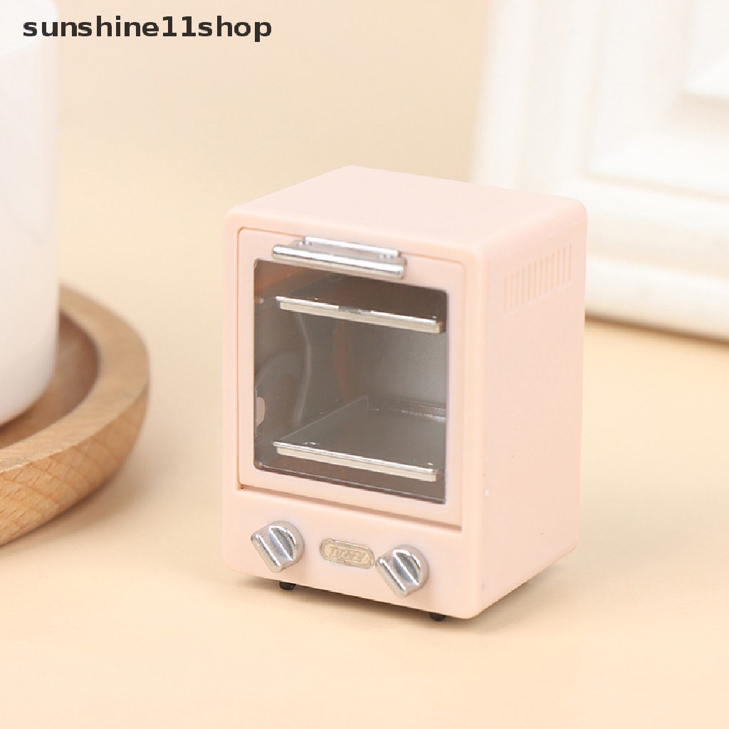 Sho Mainan Miniatur Microwave / Oven Vertikal Skala 1: 12 Untuk Dekorasi Rumah Boneka