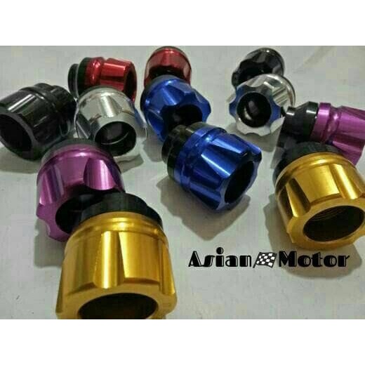 Jalu As Roda Corong Motor Full Cnc Jalu As Bandul Roda Motor Full CNC Aksesoris Sparepart Variasi Motor UNIVERSAL