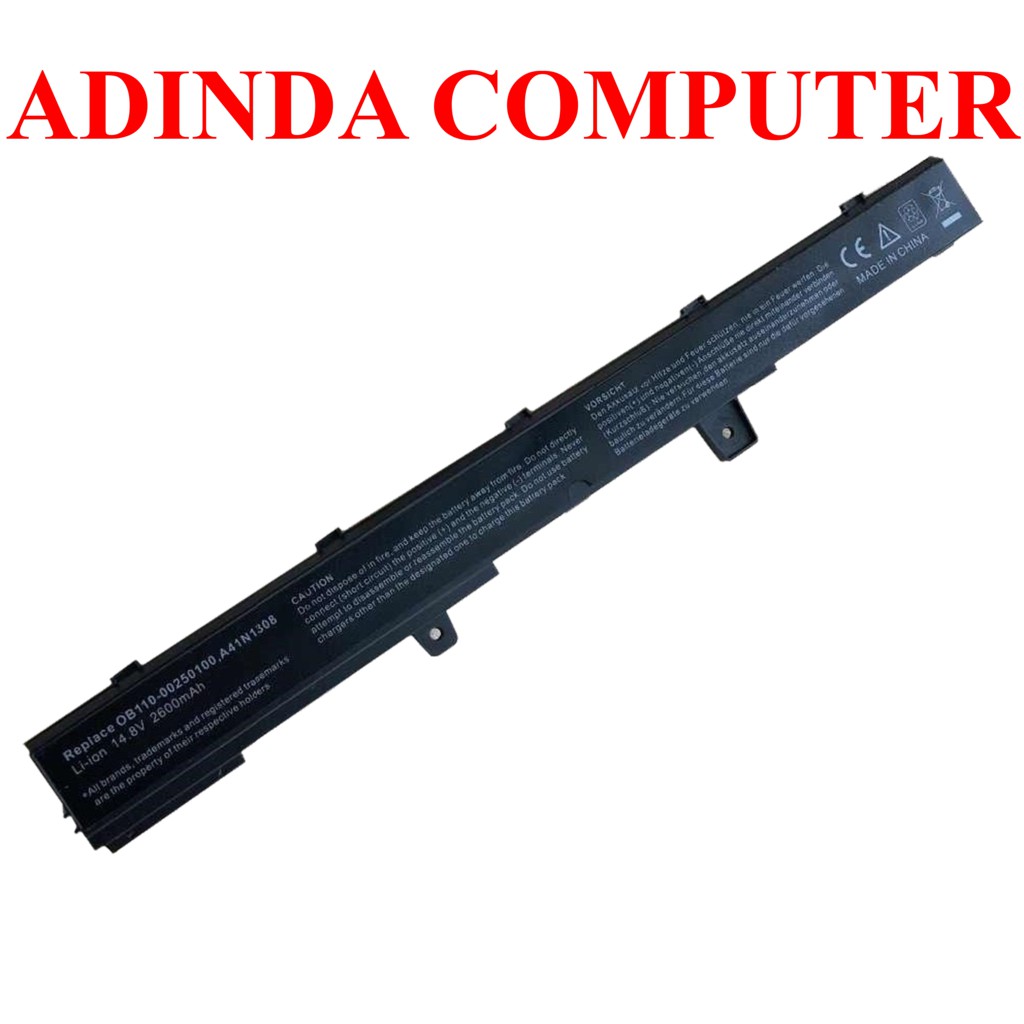 Baterai Laptop ASUS A41N1308 X451 X451C X451CA X551 X551C X551CA