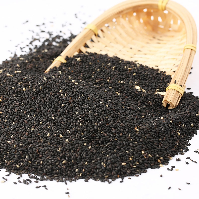 Hiroking Biji Wijen Hitam Sangrai 50 g Halal │ Roasted Black Sesame Seed for Sushi Ramen