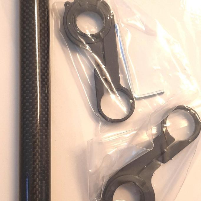(EDCONLINE) EXTENDER HANDLEBAR STANG SEPEDA GUNUNG - CARBON