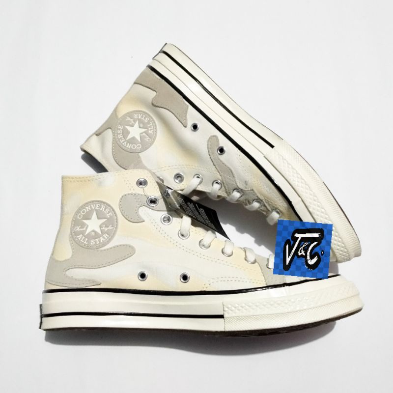 converse chuck 70 camo overlay shell