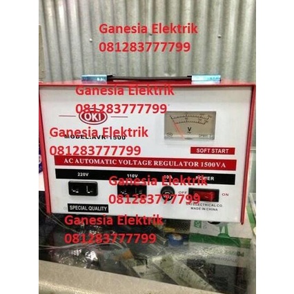 Stabilizer /stavol Regulator Listrik OKI 1500 watt Stabiliser 1500watt ada stock