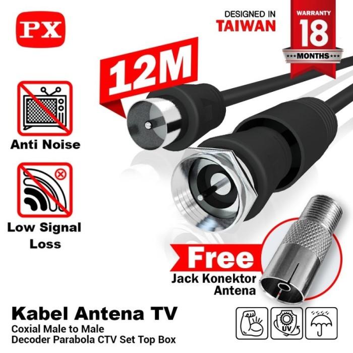 Px Kabel Antena Coaxial 12M