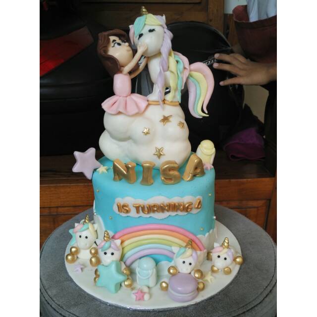 cake ulang tahun unicorn