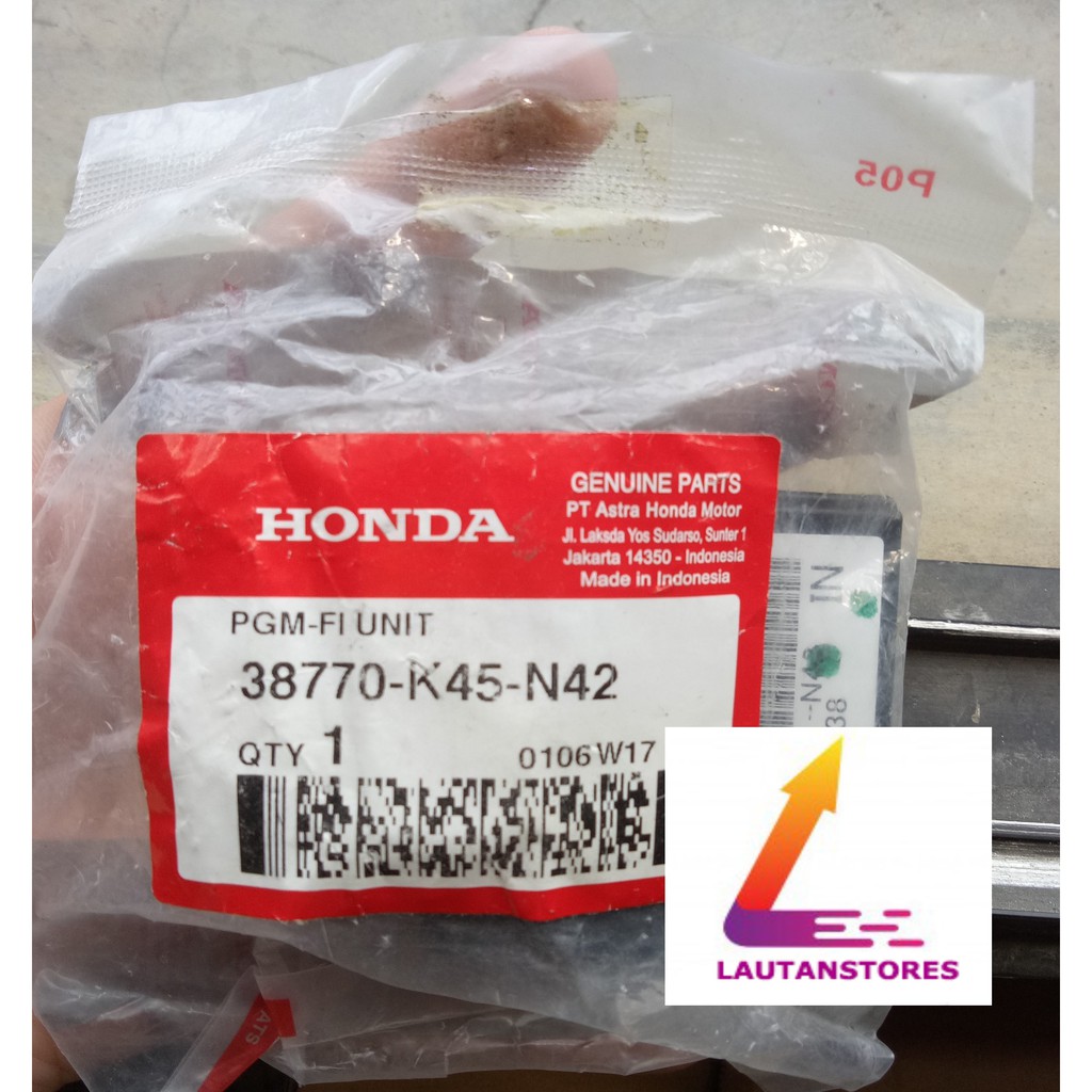 38770-K45-N42 atau 38770-K45-N41 ECU ECM CDI PGM-FI Unit Honda New CBR 150R