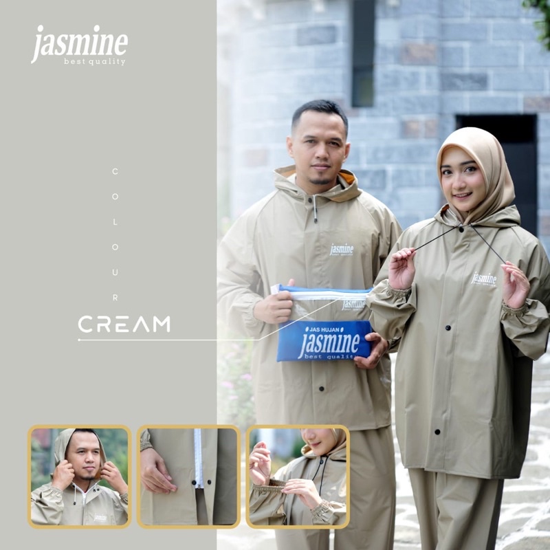 Jas hujan  untuk pria dan wanita Bahan Tebal dan Tahan Rembes