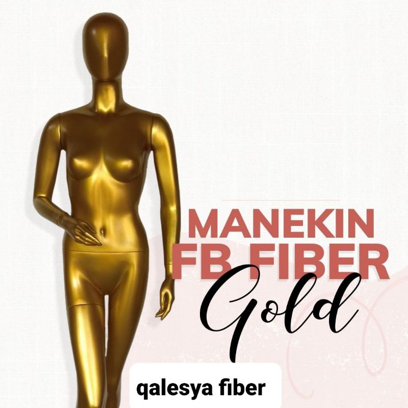 Patung manekin full body warna Gold