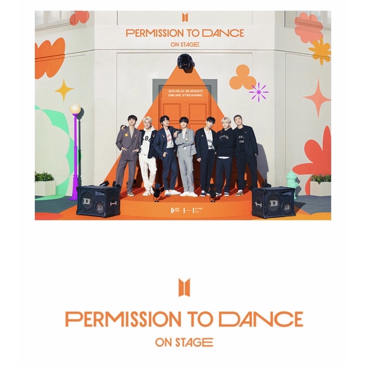 BTS : ONLINE CONCERT PERMISSION TO DANCE ON STAGE