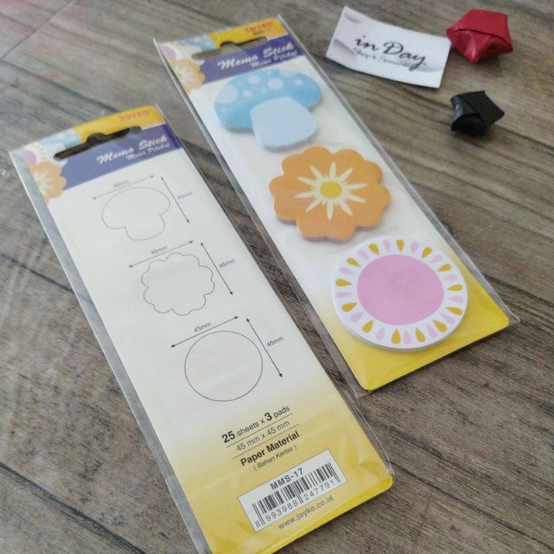 Sticky Notes/Memo Stick Bunga | INDAY SHOP