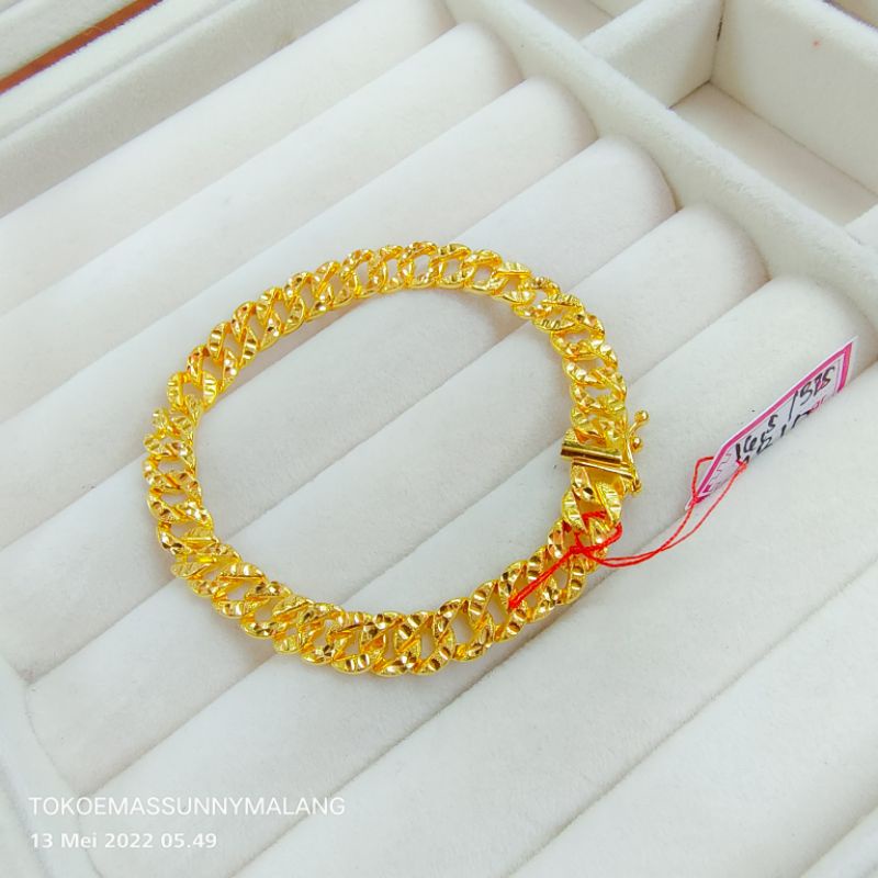 Gelang lemas/rolex/rante besar emas asli 300%