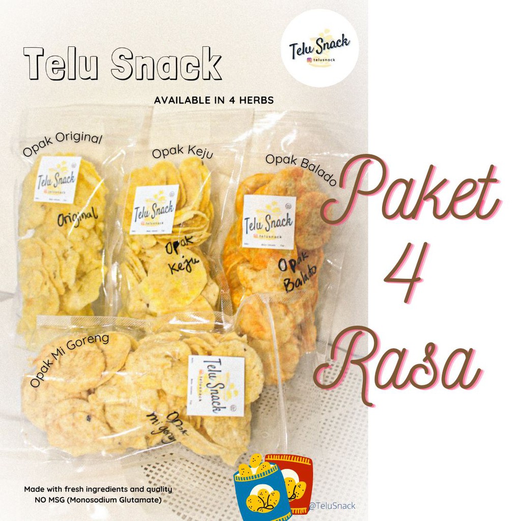 

TeluSnack Paket 4 Musim