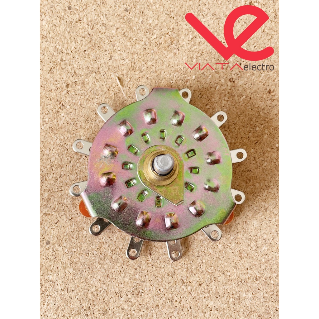 ROTARY SWITCH 10A POTENTIO PUTAR ROTARY 10 AMPERE SAKLAR PUTAR
