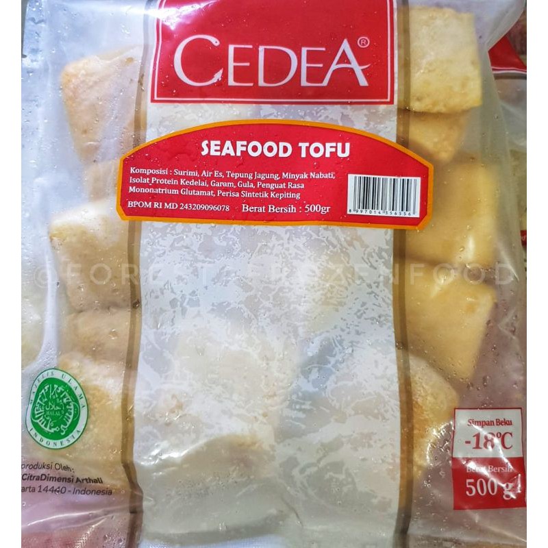 

Cedea Seafood Tofu 500gr