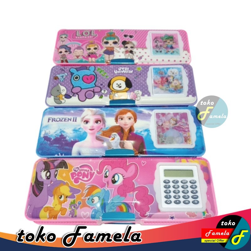 

Tempat Pensil Magnet Plus Kalkulator
