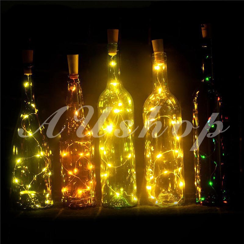 AUshoponline Lampu  Tumblr 15 LED Model Tutup Botol  