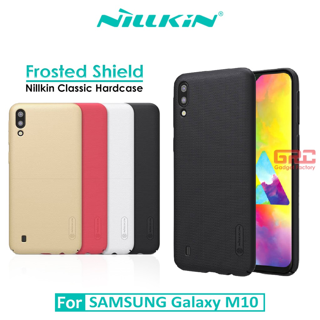 Hard Case SAMSUNG Galaxy M10 Nillkin Frosted Shield Casing Original