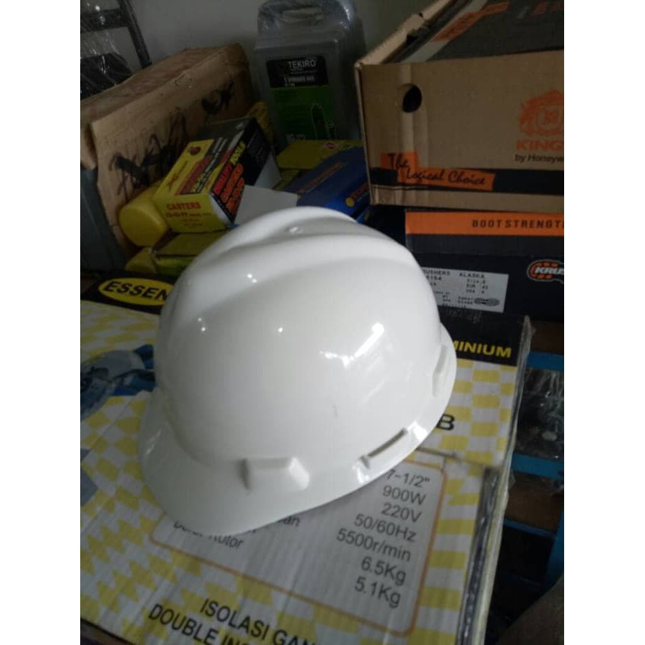 Helm putih artinya