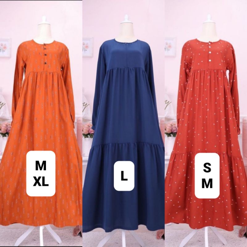 Termurah FREE GANCI DITSY Maret Amore Teracotta Helga Ginger Lelia Dark teal