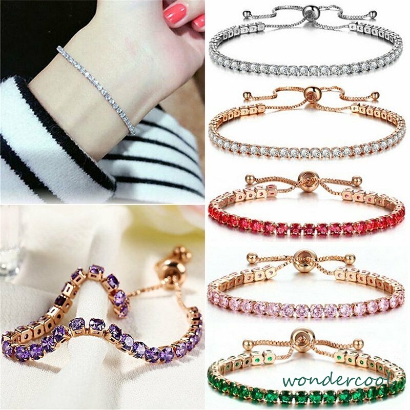 Gelang  Serut Titanium Rantai Adjustable Bracelet Perhiasan Wanita