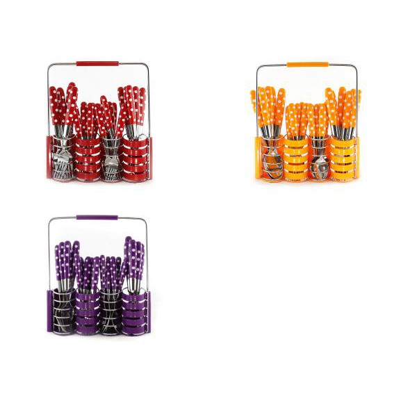 Sendok Makan Polkadot Vicenza / Tableware Set V245C